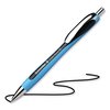 Schneider Electric Rave XB Ballpoint Pen, Retractable, Extra-Bold 1.4 mm, Black Ink, Blue/Black Barrel 132501